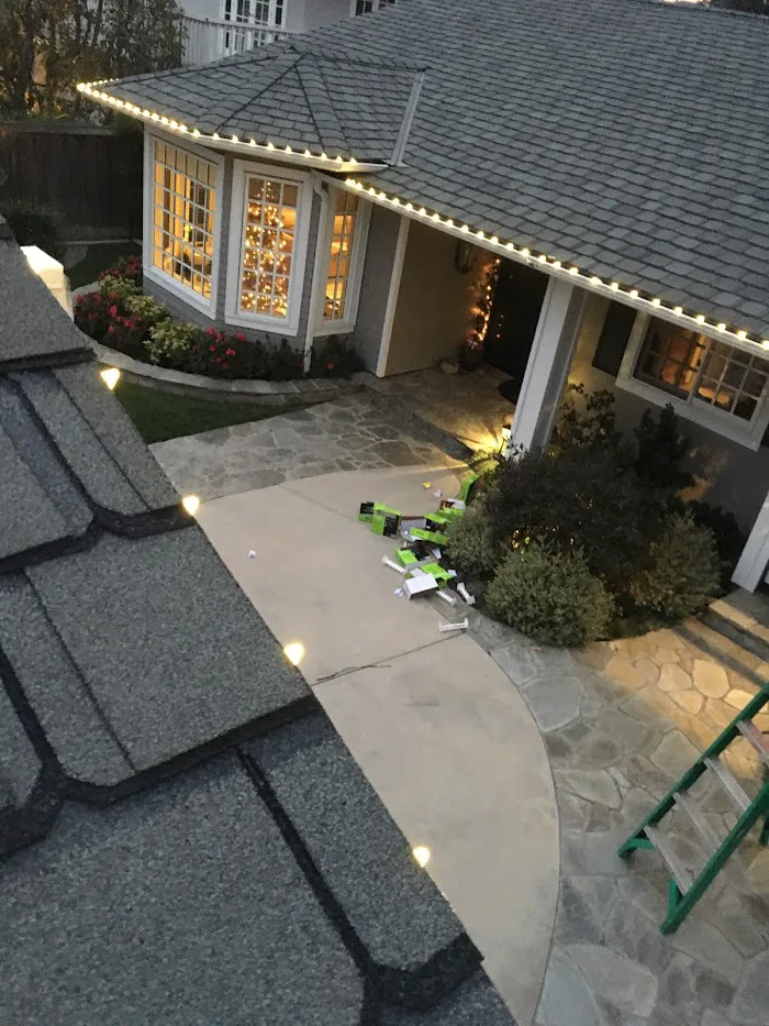 Christmas Light Install