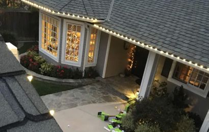 Christmas Light Install